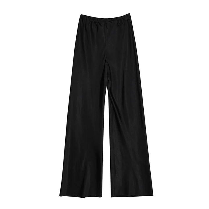 Jazzlyn Satin Wide-Leg Pants