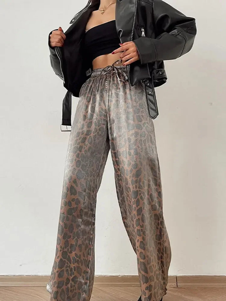 Jasmine Leopard Pants