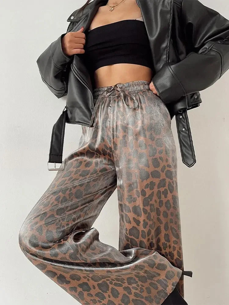 Jasmine Leopard Pants