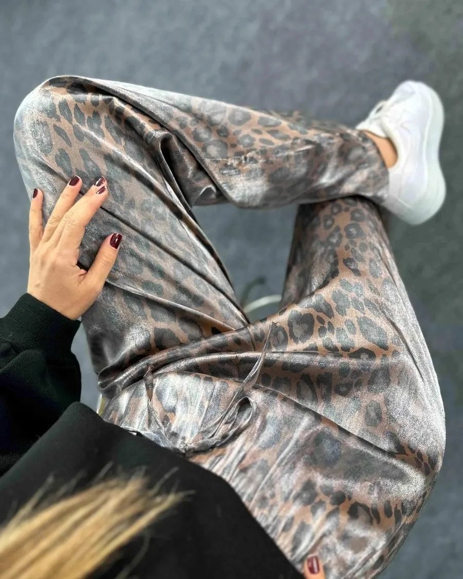 Jasmine Leopard Pants