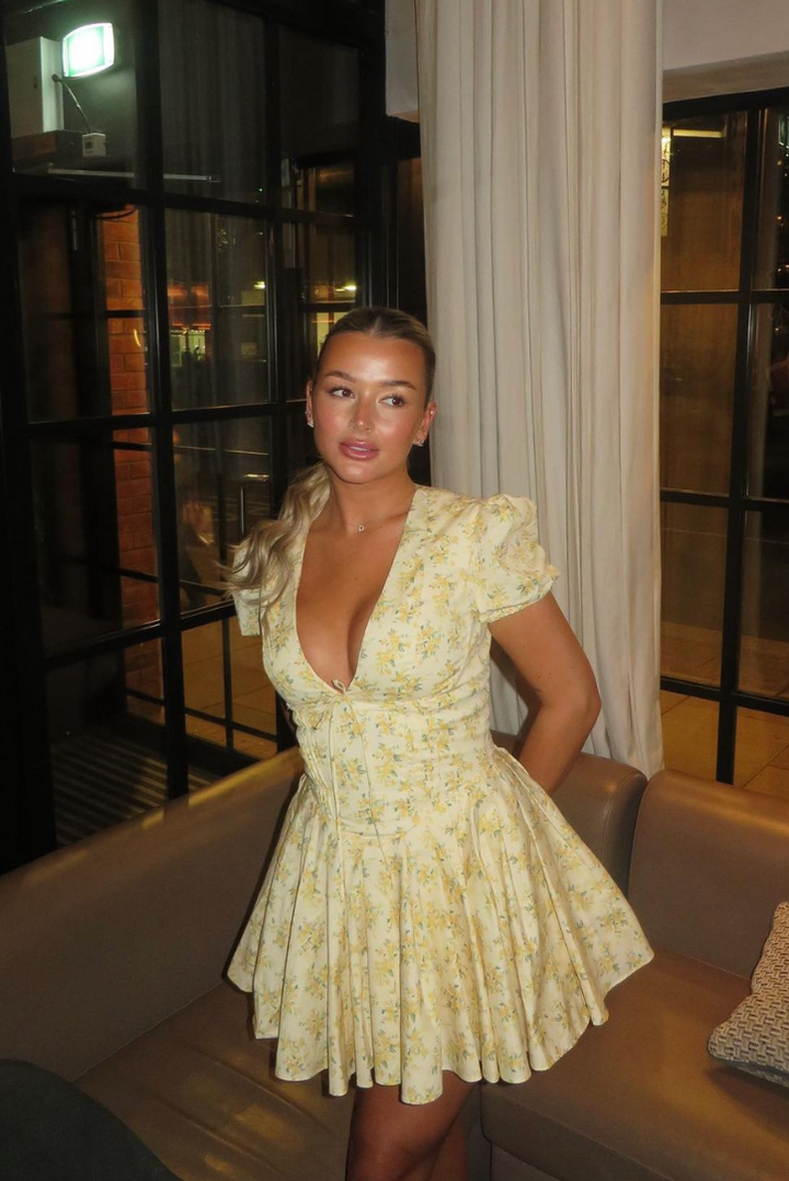 Maya Floral Mini Dress