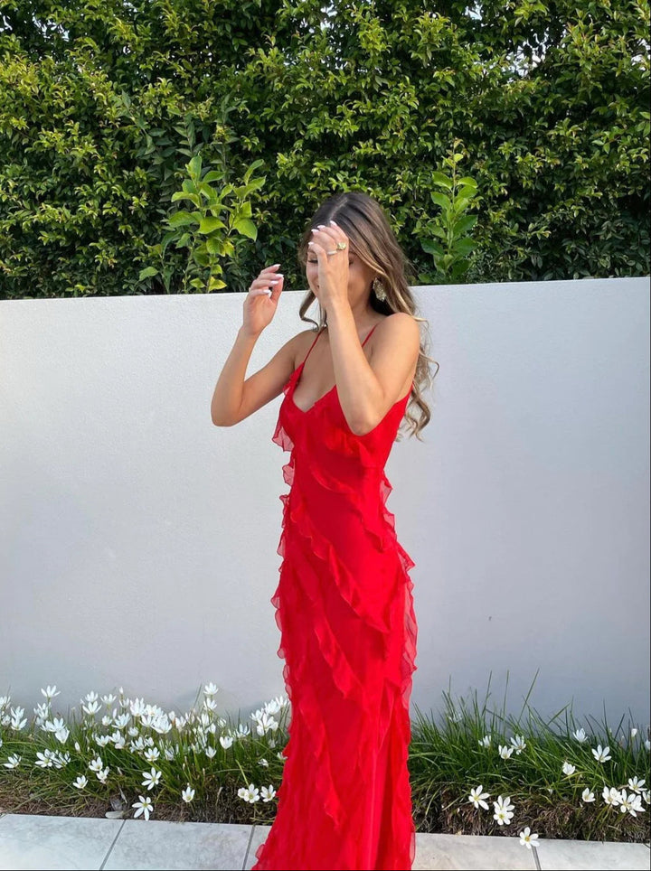Coraline Ruffled Maxi Dress