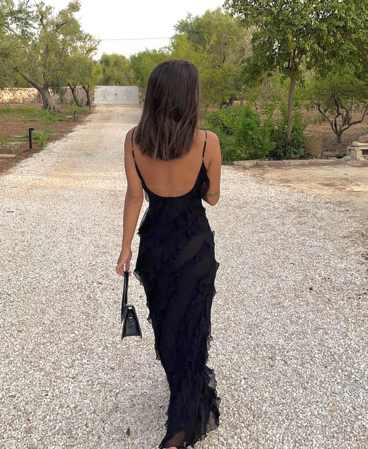 Coraline Ruffled Maxi Dress
