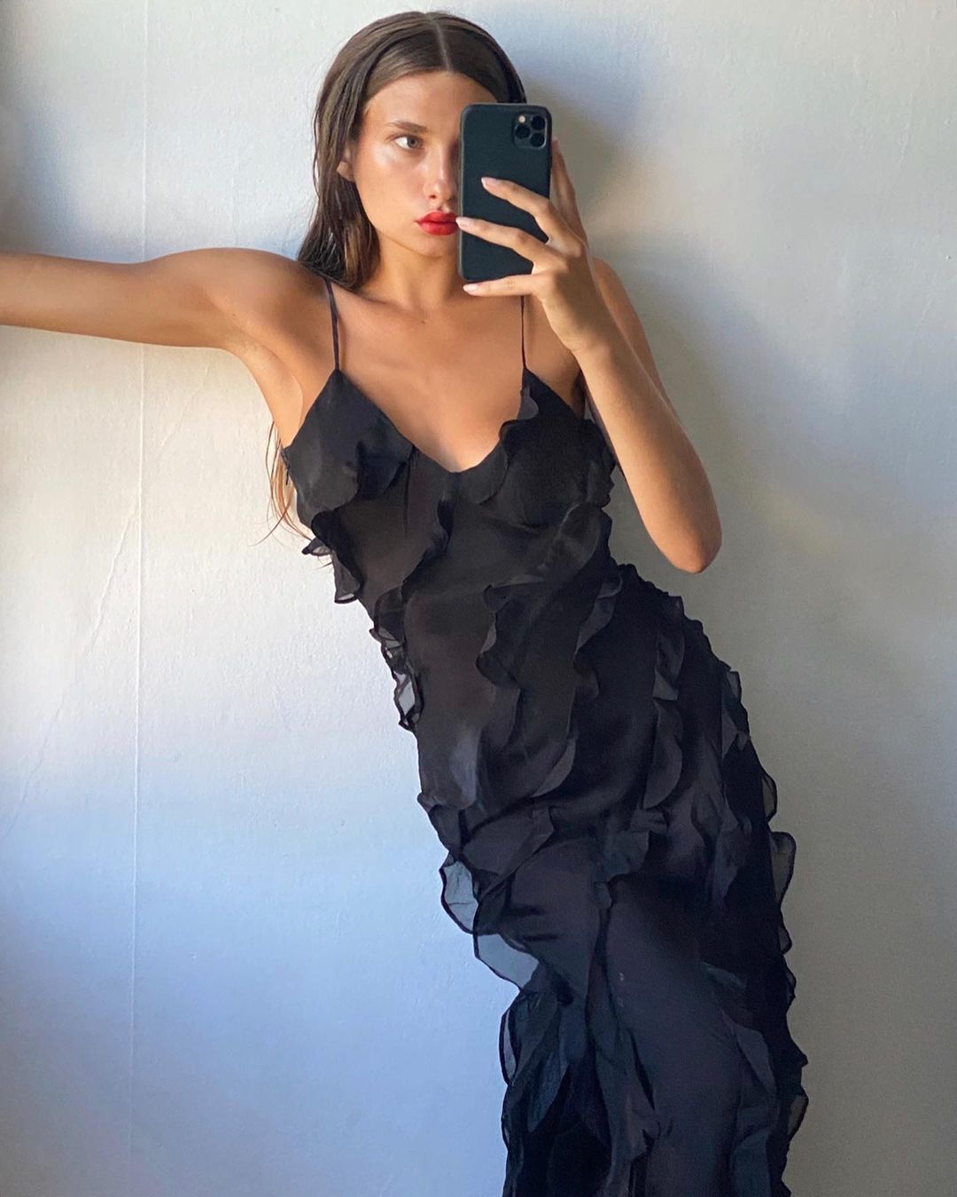 Coraline Ruffled Maxi Dress