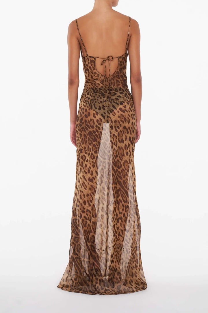 Mila Sheer Maxi Dress