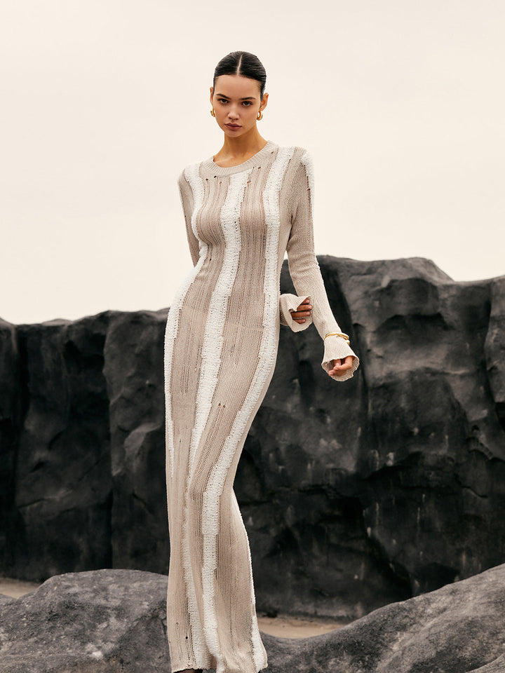 Hattie Knit Maxi Dress