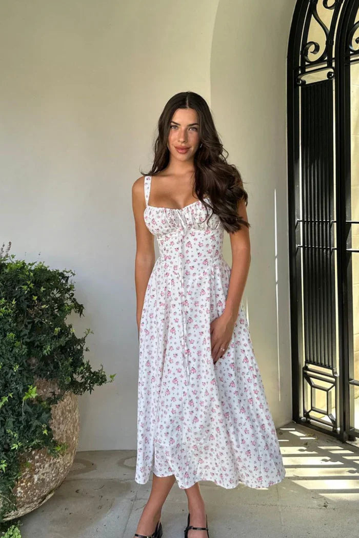 Josie Corset Midi Dress