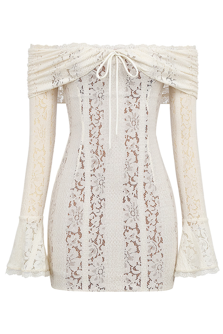 Edith Lace Mini Dress