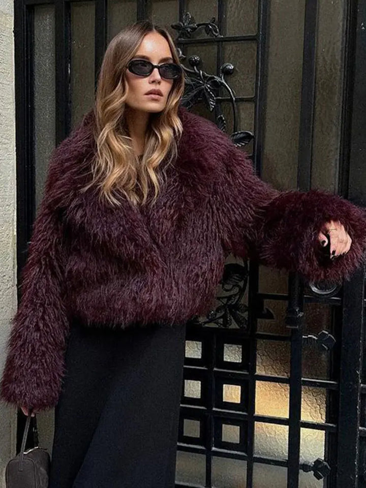 Ava Faux Fur Coat