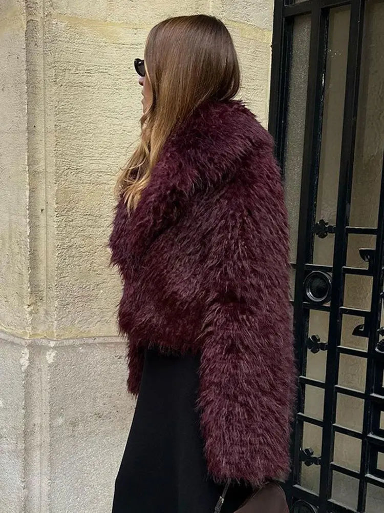 Ava Faux Fur Coat