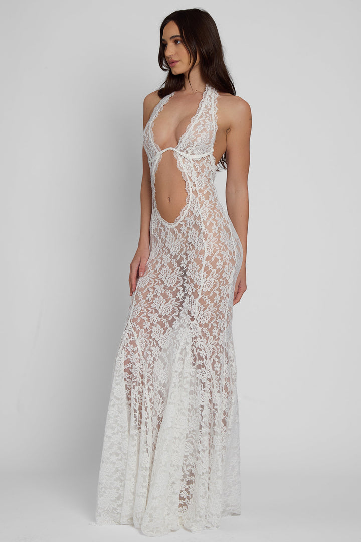 Amalie Lace Maxi Dress