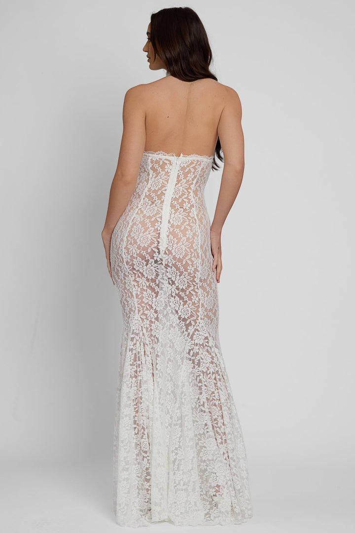 Amalie Lace Maxi Dress