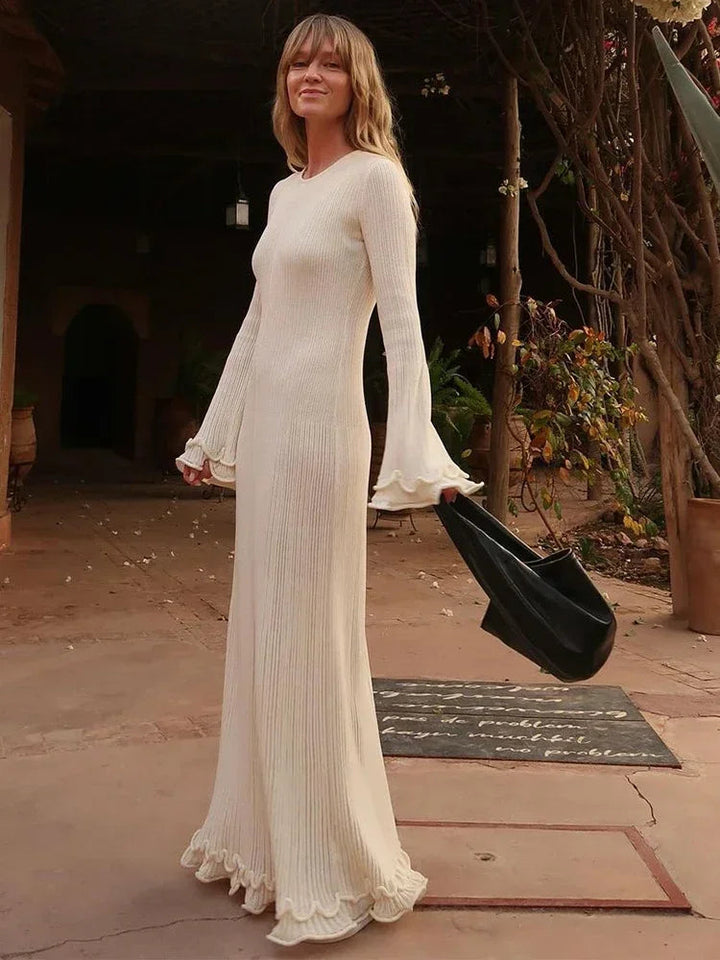 Blanca Ruffle Maxi Dress