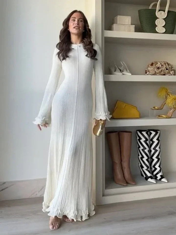 Blanca Ruffle Maxi Dress