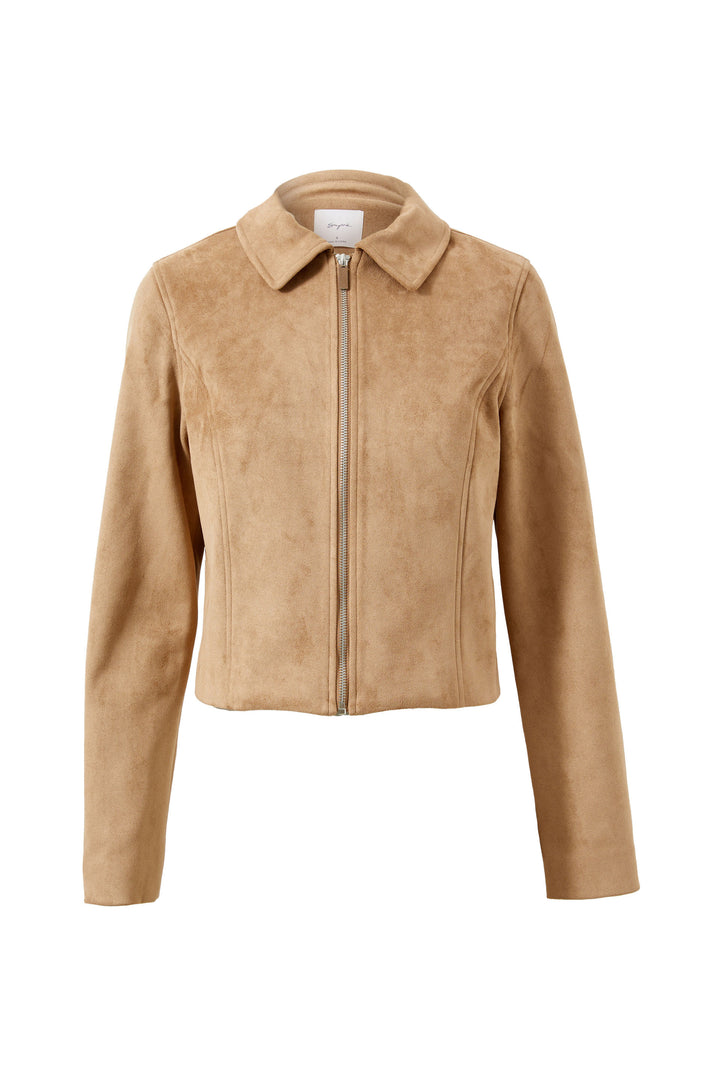 Brook Faux Suede Jacket