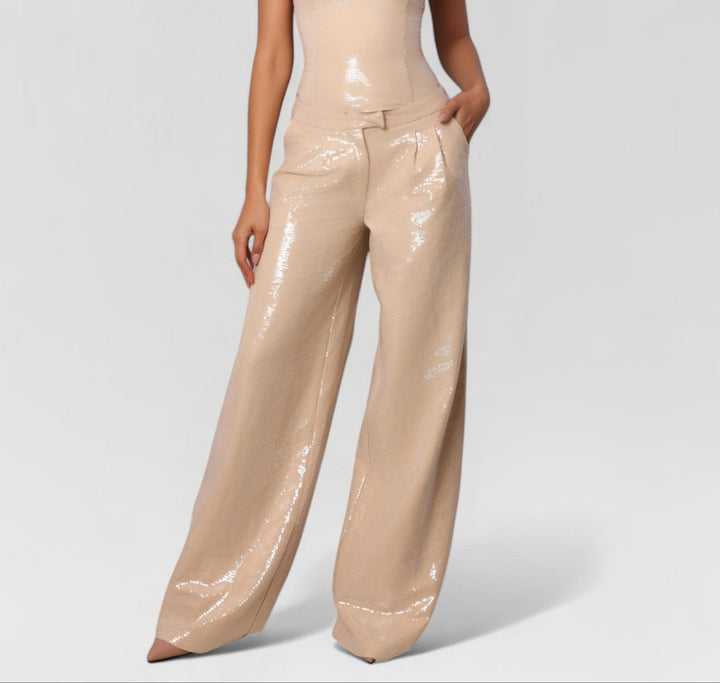 Camilla Sequin Low Rise Pants