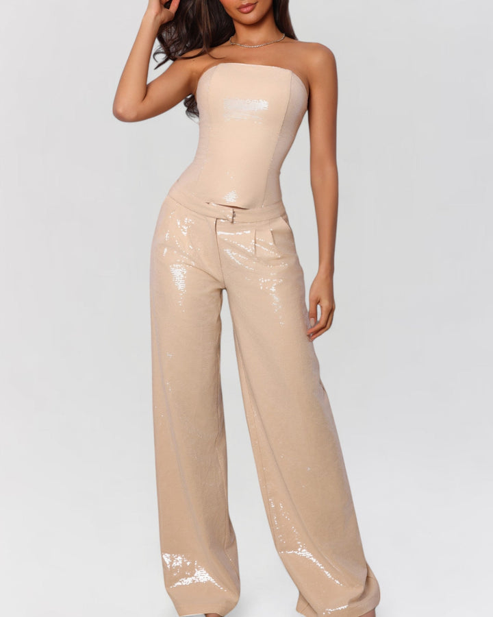 Camilla Sequin Low Rise Pants