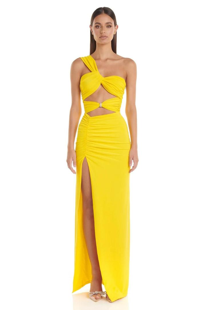 Canary Yellow Maxi Dress