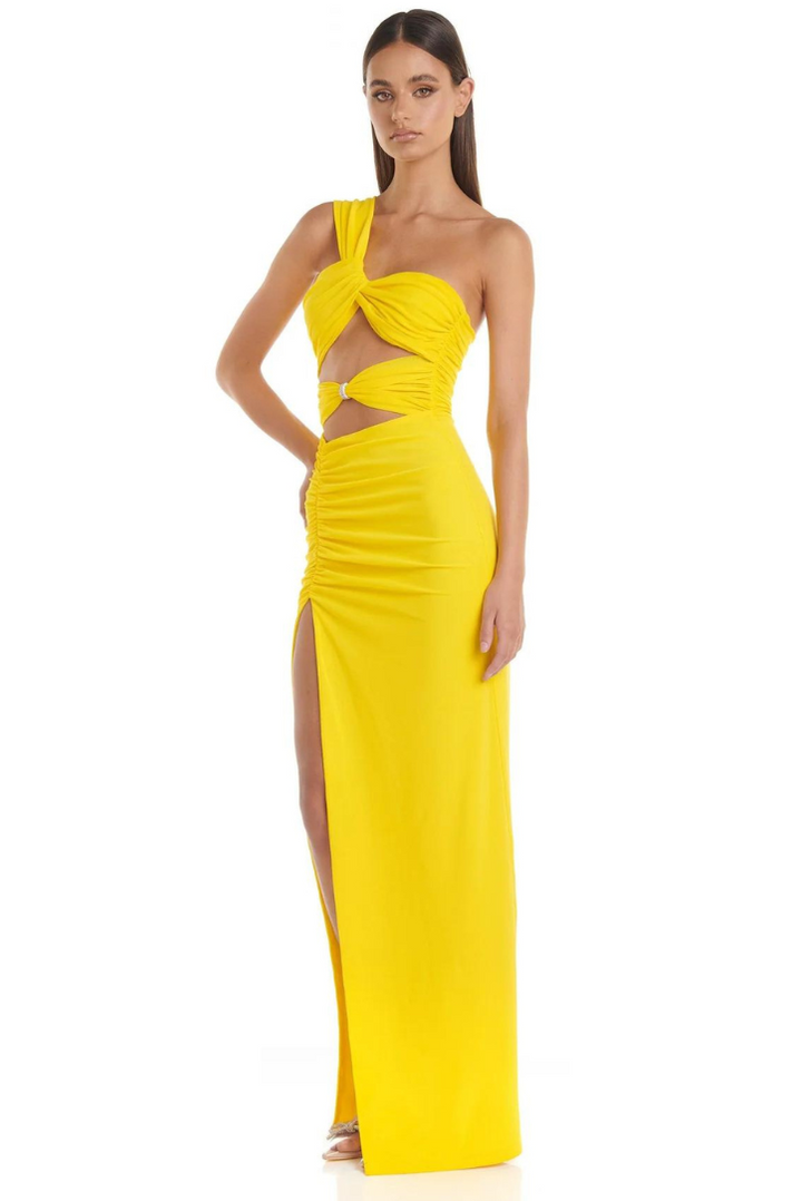 Canary Yellow Maxi Dress