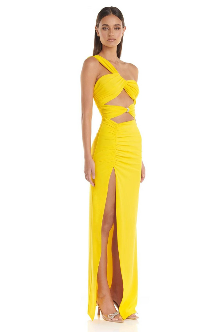 Canary Yellow Maxi Dress
