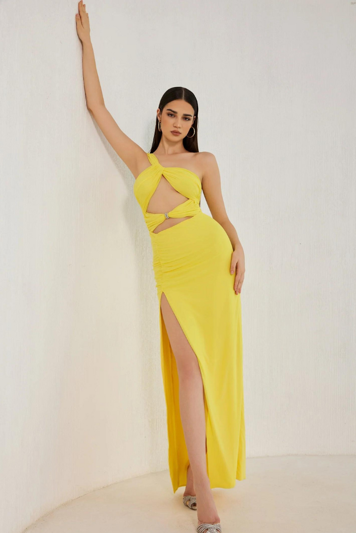 Canary Yellow Maxi Dress