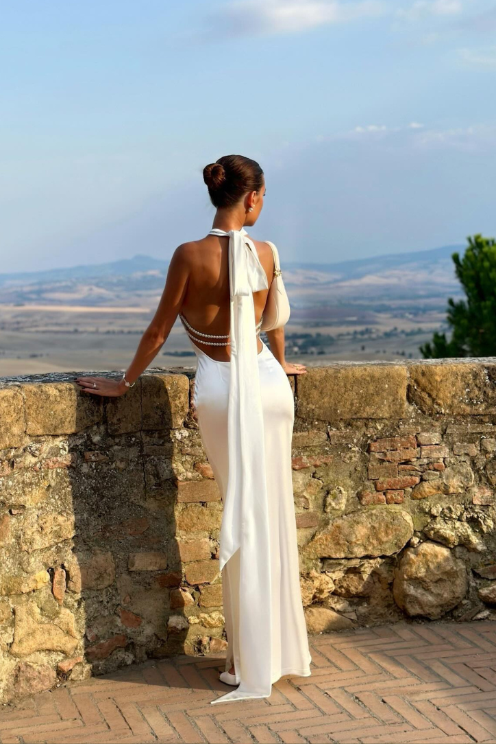 Soraya Pearl Maxi Dress