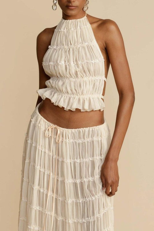 Clarissa Ruffle Set