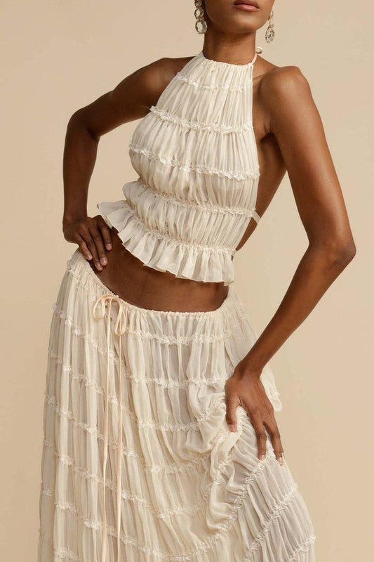 Clarissa Ruffle Set