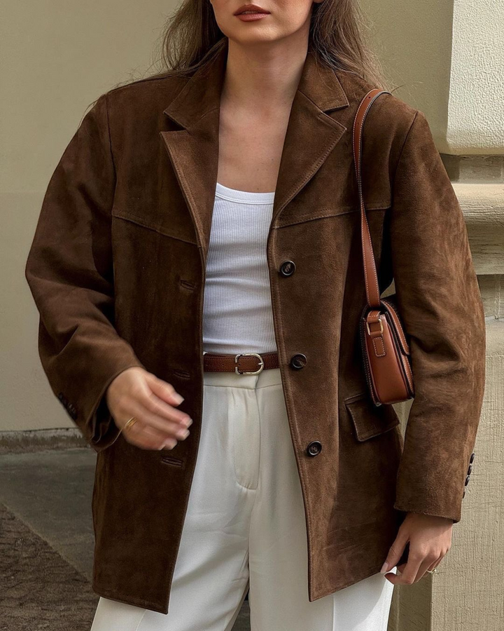 Cora Suede Blazer