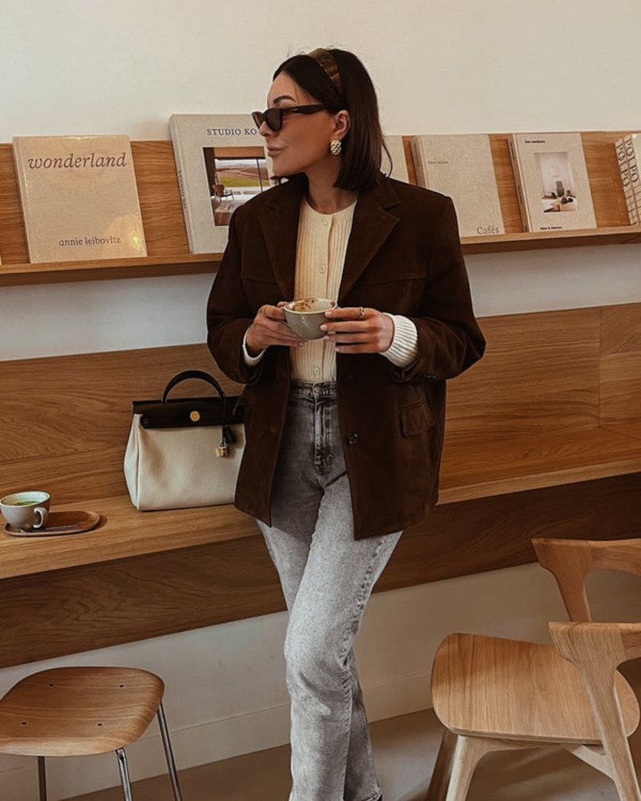 Cora Suede Blazer