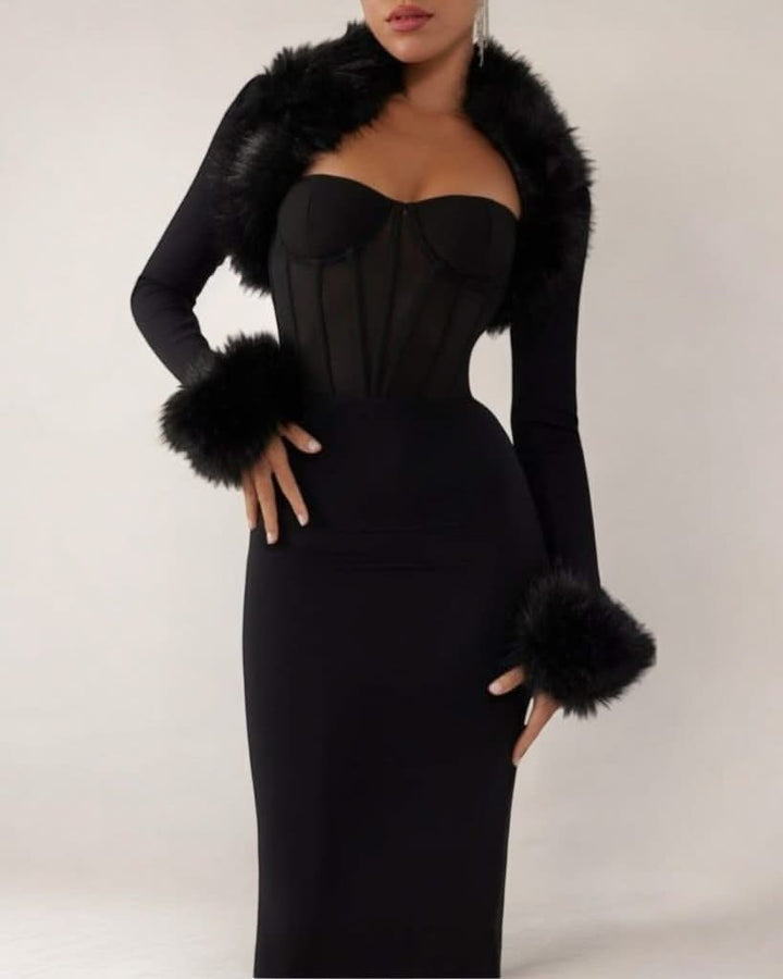 Dakota Faux Fur Bolero