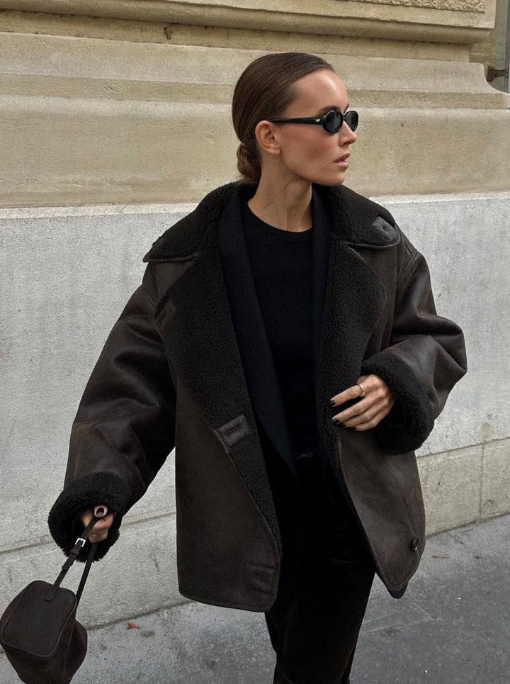 Eden Faux Leather Jacket