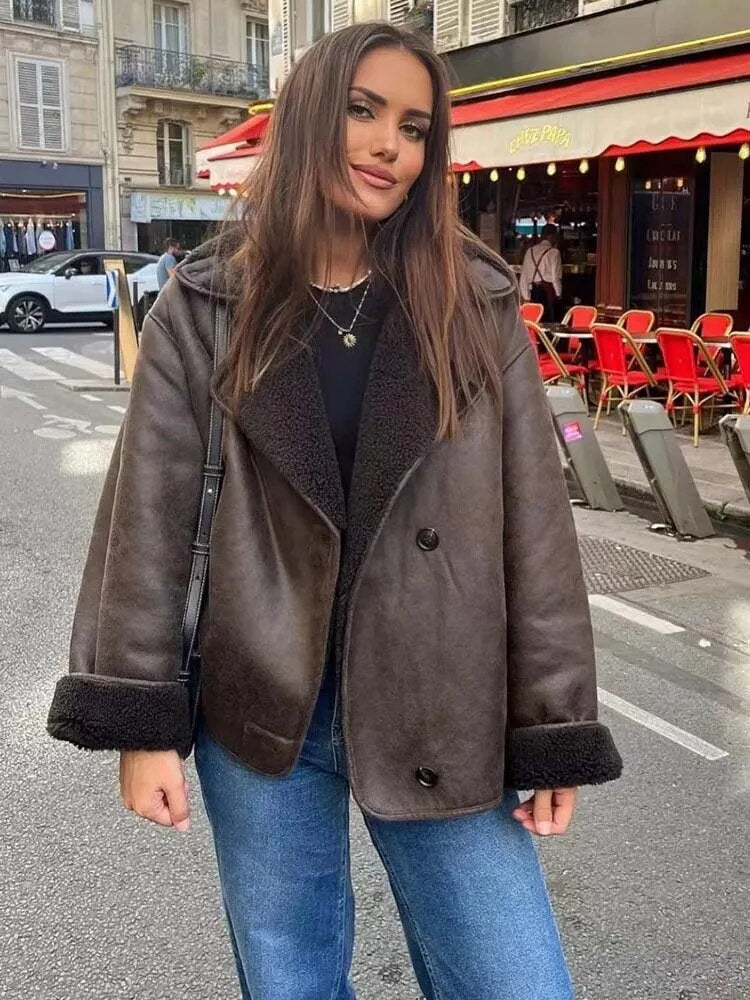 Eden Faux Leather Jacket