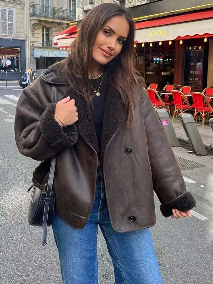 Eden Faux Leather Jacket