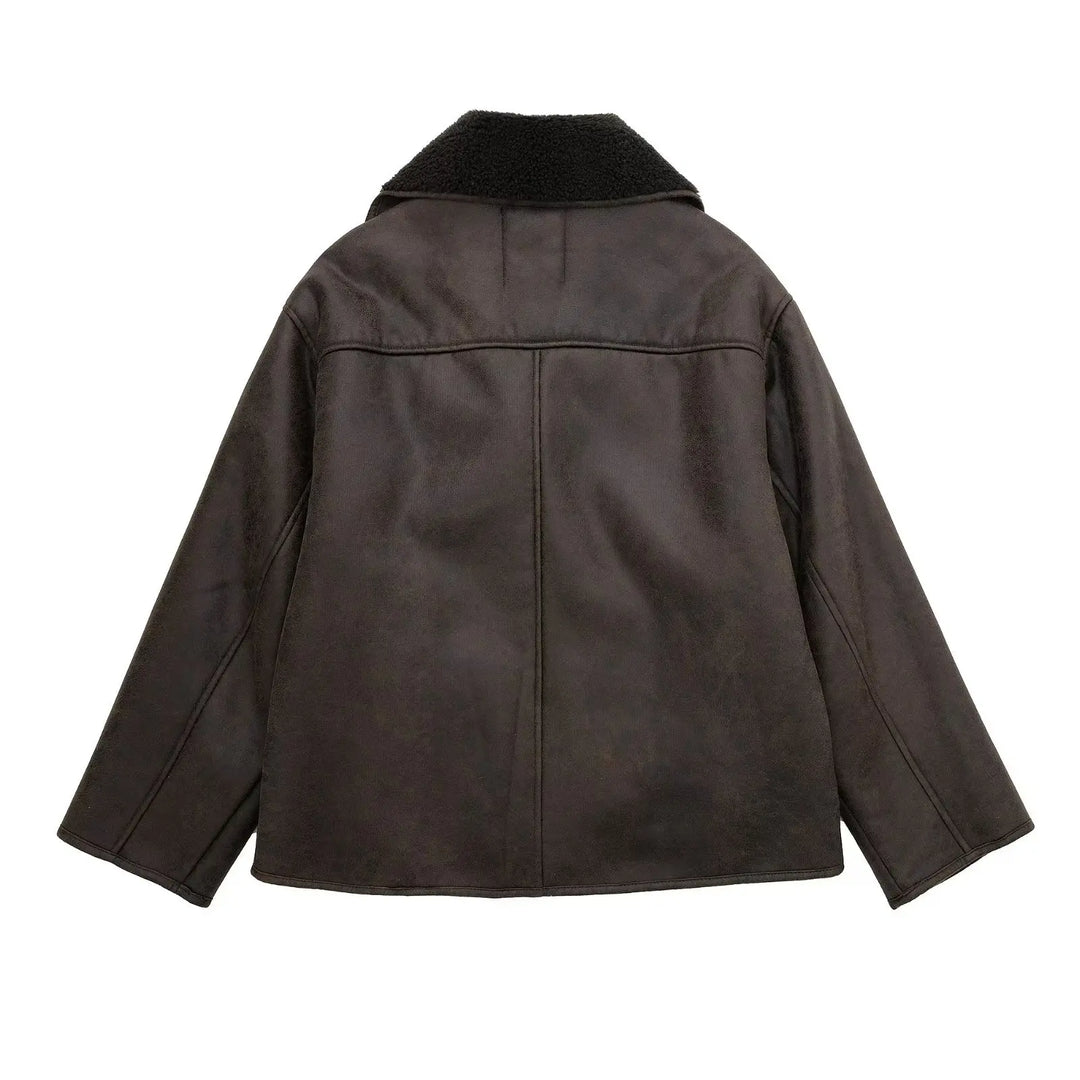 Eden Faux Leather Jacket