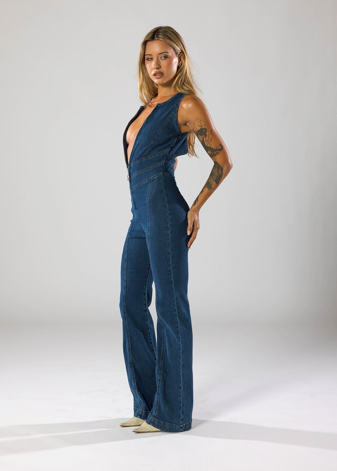 Fallon Denim Jumpsuit