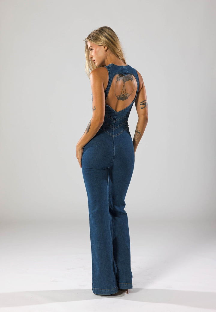 Fallon Denim Jumpsuit