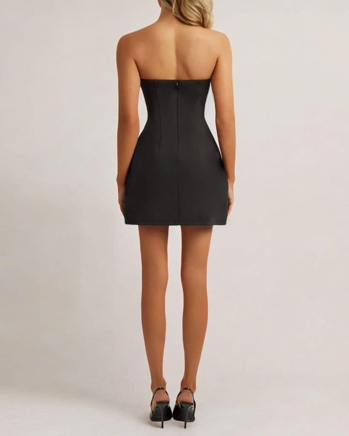 Kendra A Line Strapless Mini Dress