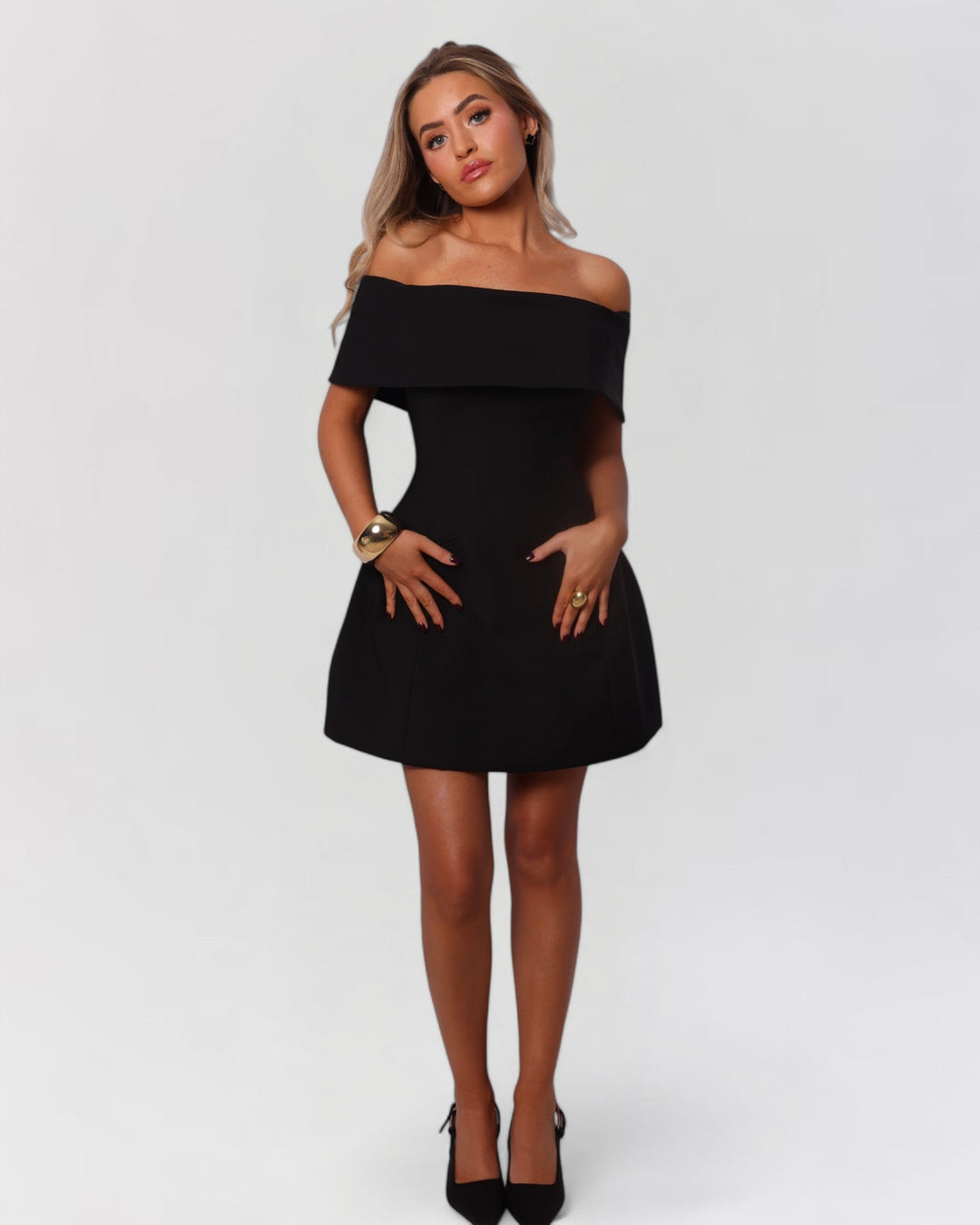Kristy Off Shoulder Mini Dress