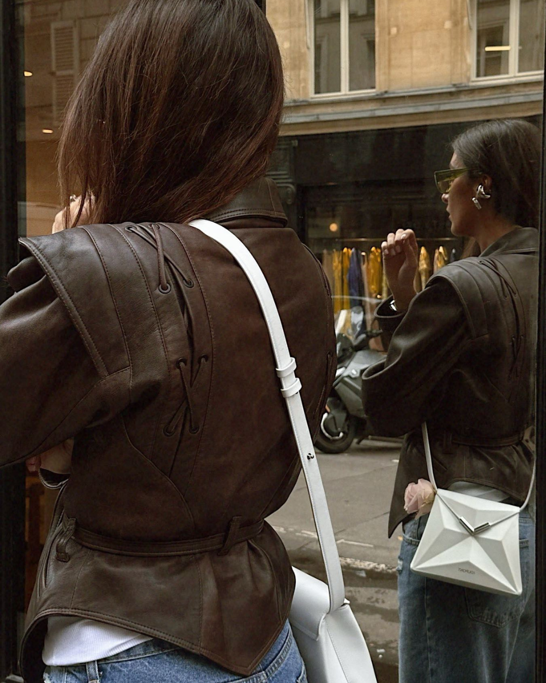 Lana Faux Leather Jacket
