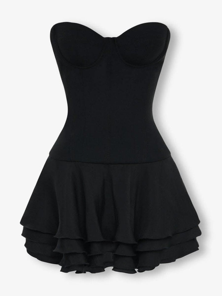 Michelle Flared Mini Dress
