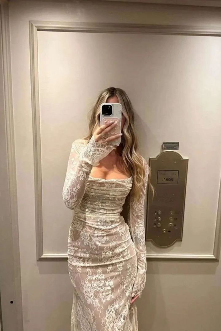 Monica Lace Maxi Dress