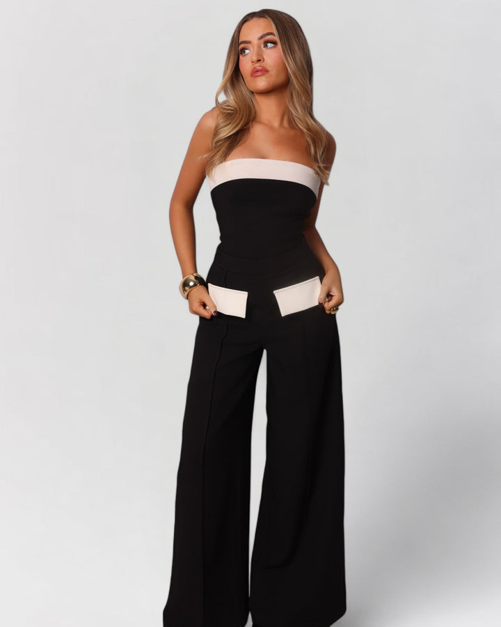 Sandra Strapless Jumpsuit