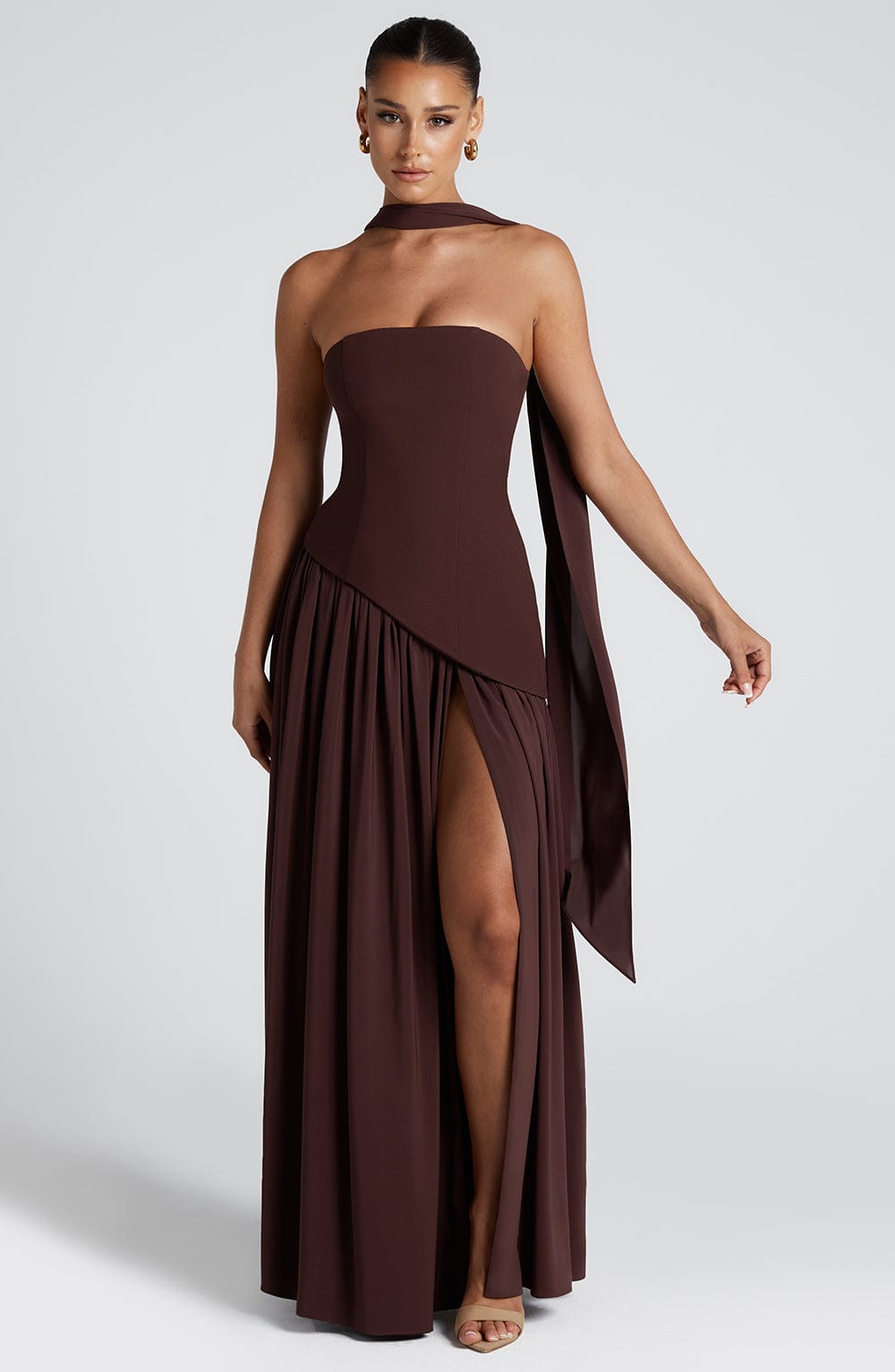 Tanya Strapless Maxi Dress