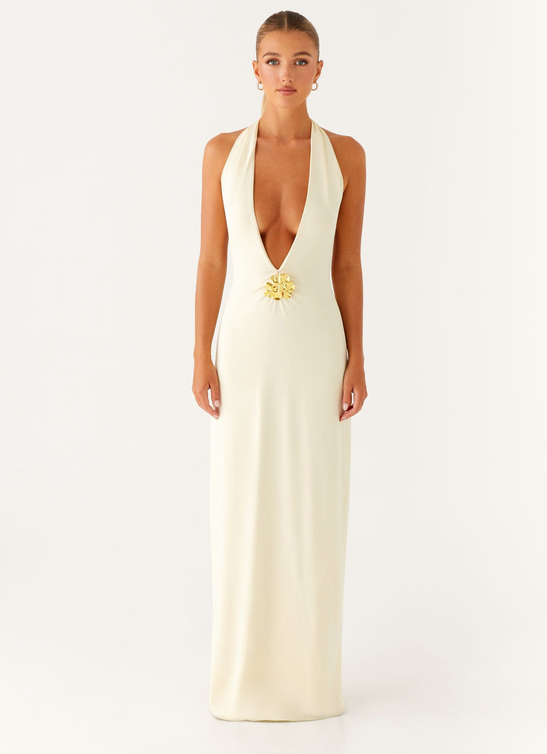 Austra V-Neck Maxi Dress