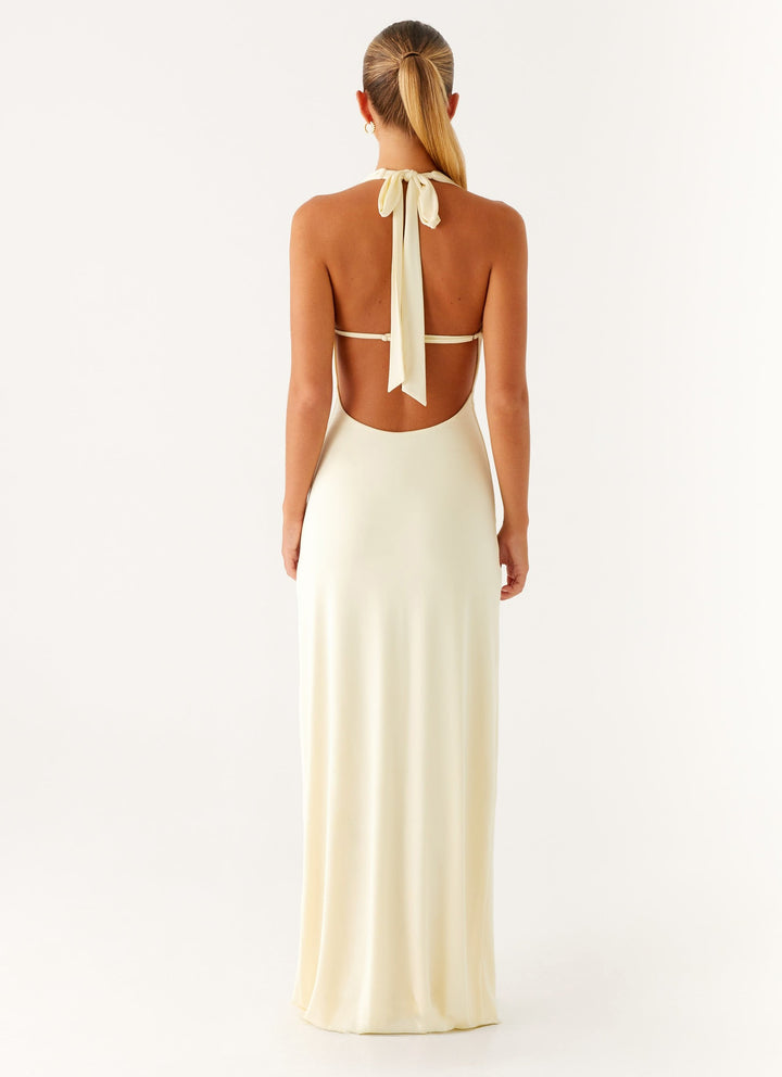 Austra V-Neck Maxi Dress
