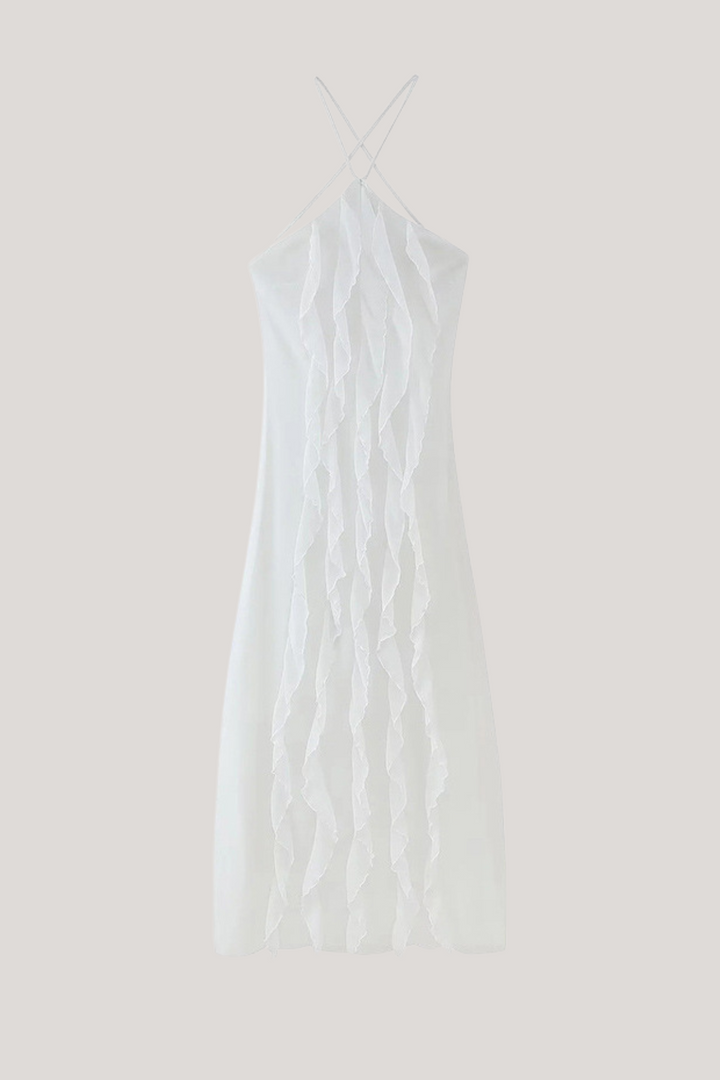 Chloe Backless Maxi Dress