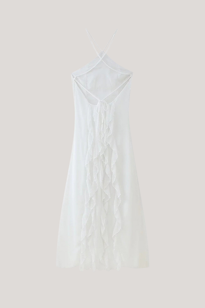 Chloe Backless Maxi Dress