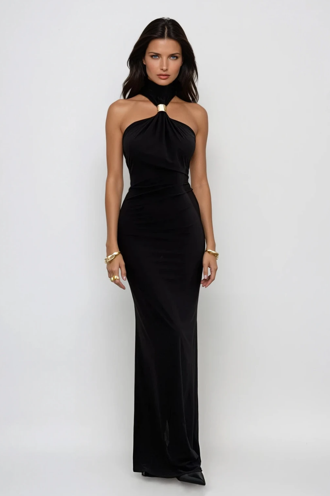 Lina Halter Maxi Dress