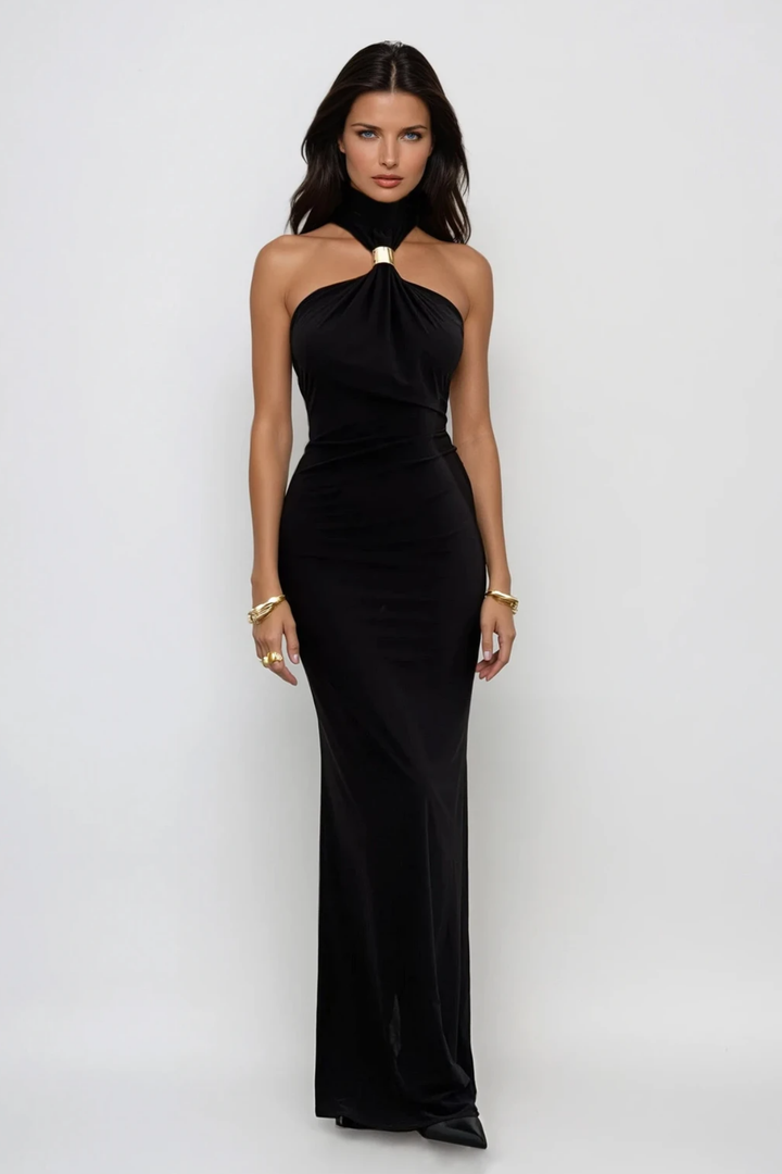 Lina Halter Maxi Dress